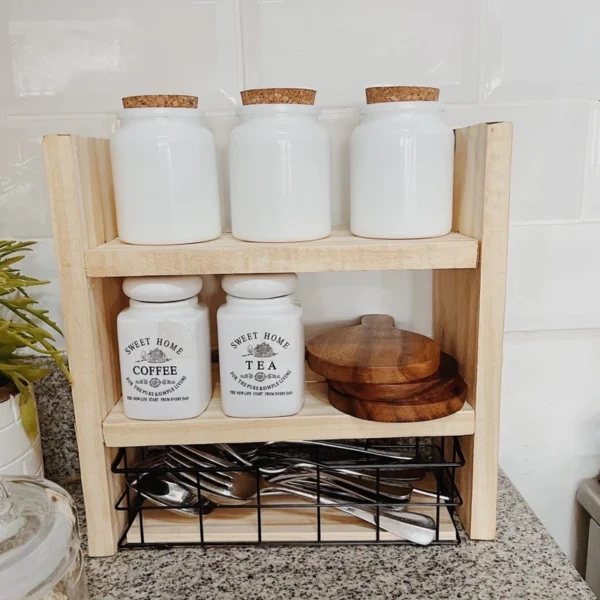 2 layer Space Saver Kitchen Shelf (Juancho)