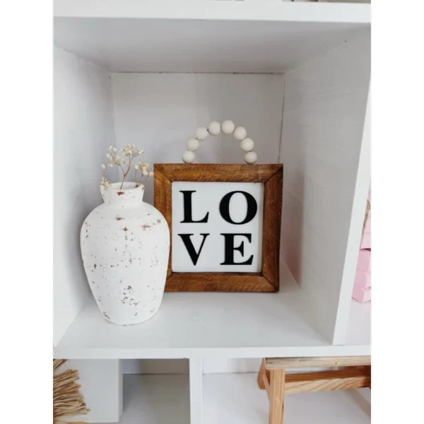 LOVE Wooden Signage Frame Farmhouse Decor - Image 7